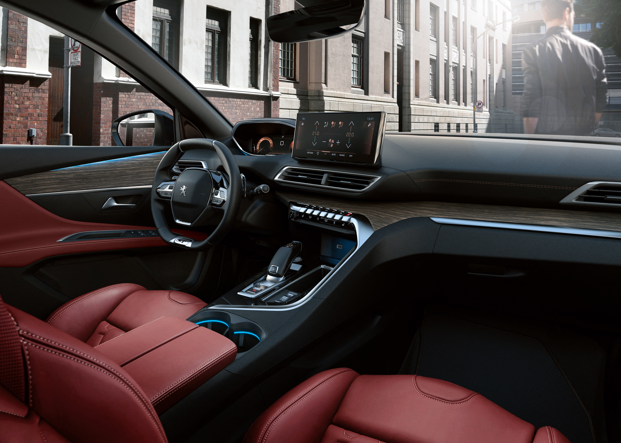 Peugeot 3008 hybride rechargeable 2020, l'intérieur