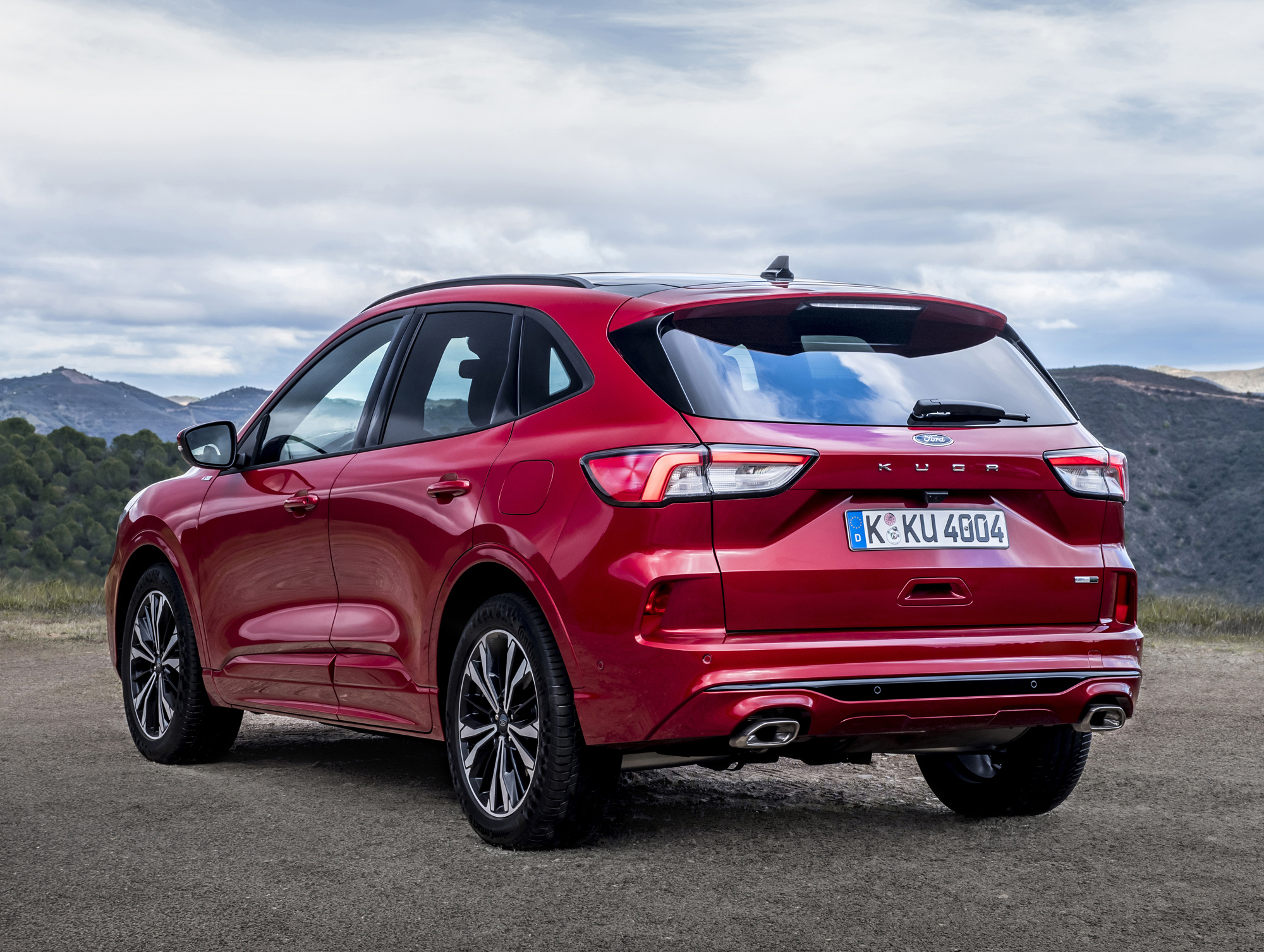 Ford Kuga vue arrière