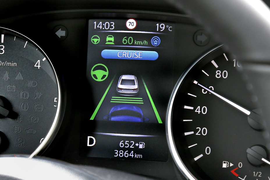 Nissan Qashqai : tableau de bord