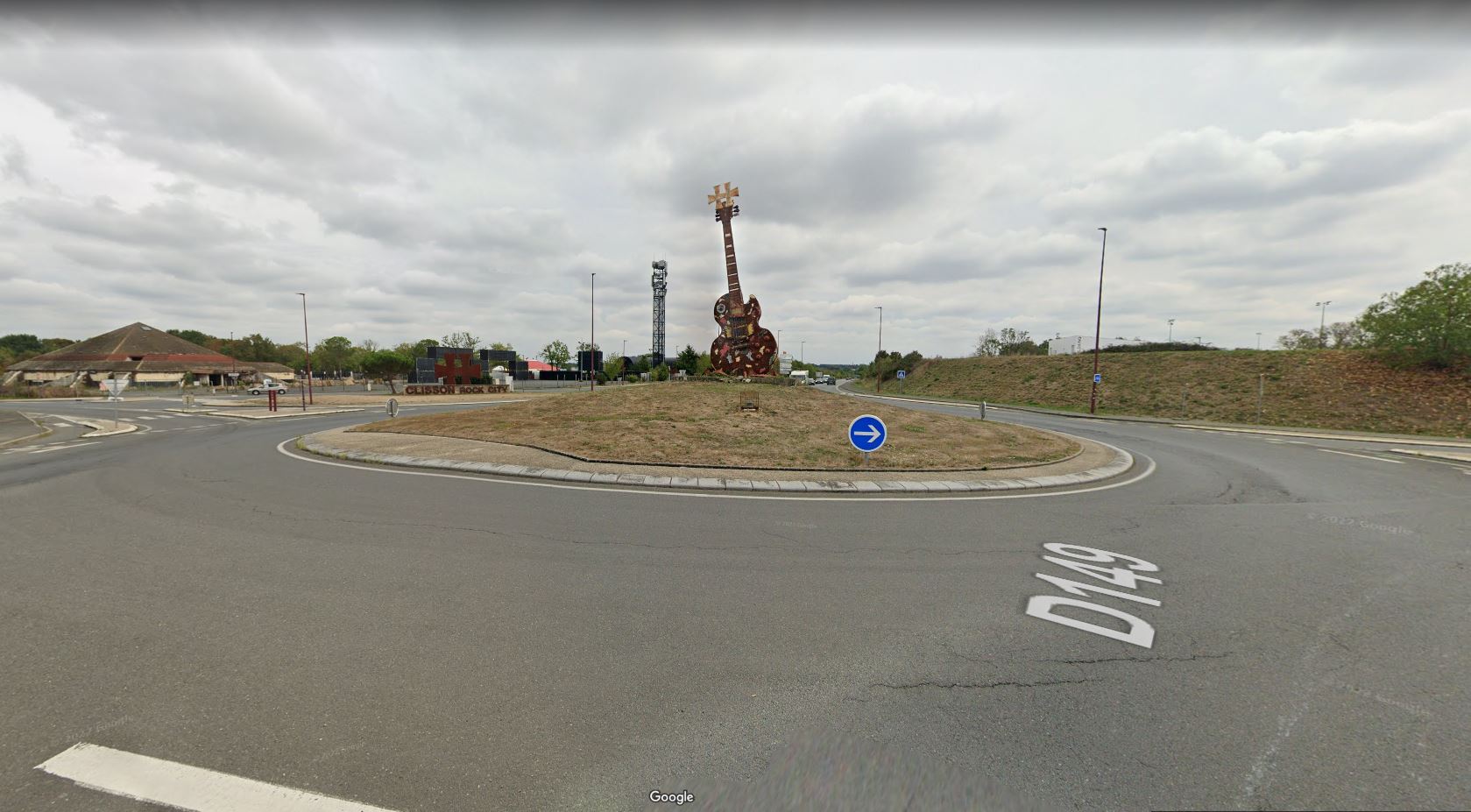 Carrefour giratoire du Hellfest à Clisson - Google Map