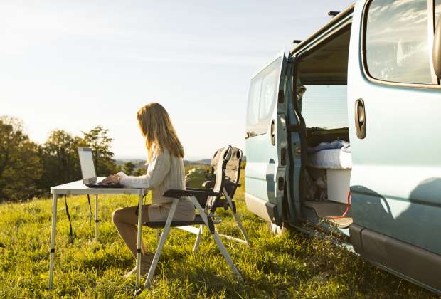 Camping-car et télétravail