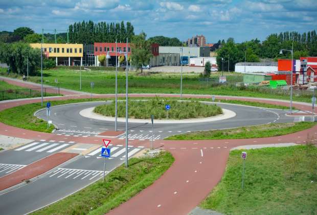 carrefour giratoire à la hollandaise