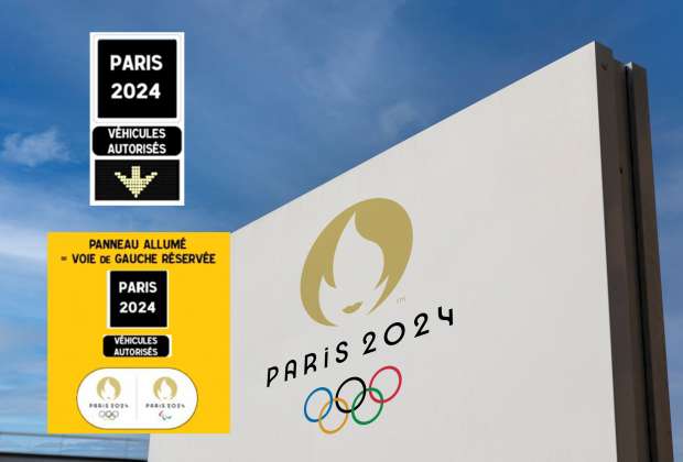 JO Paris 2024 : de nouveaux panneaux de circulation