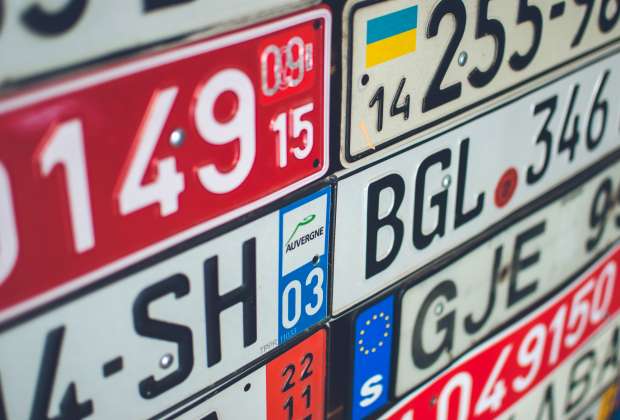 Standardisation des plaques d'immatriculation en Europe